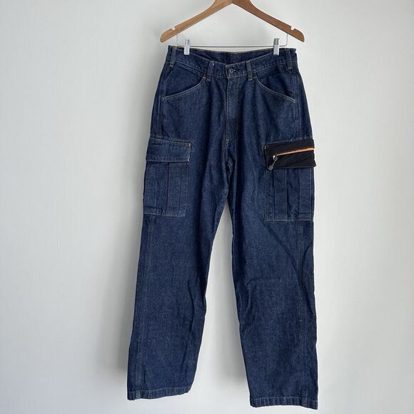 Polo Ralph Lauren Jeans Mens Military Pants 31 x 34 Stash Cargo Utility Baggy